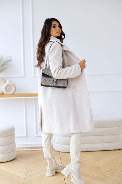 Double-Breasted Coat for Women