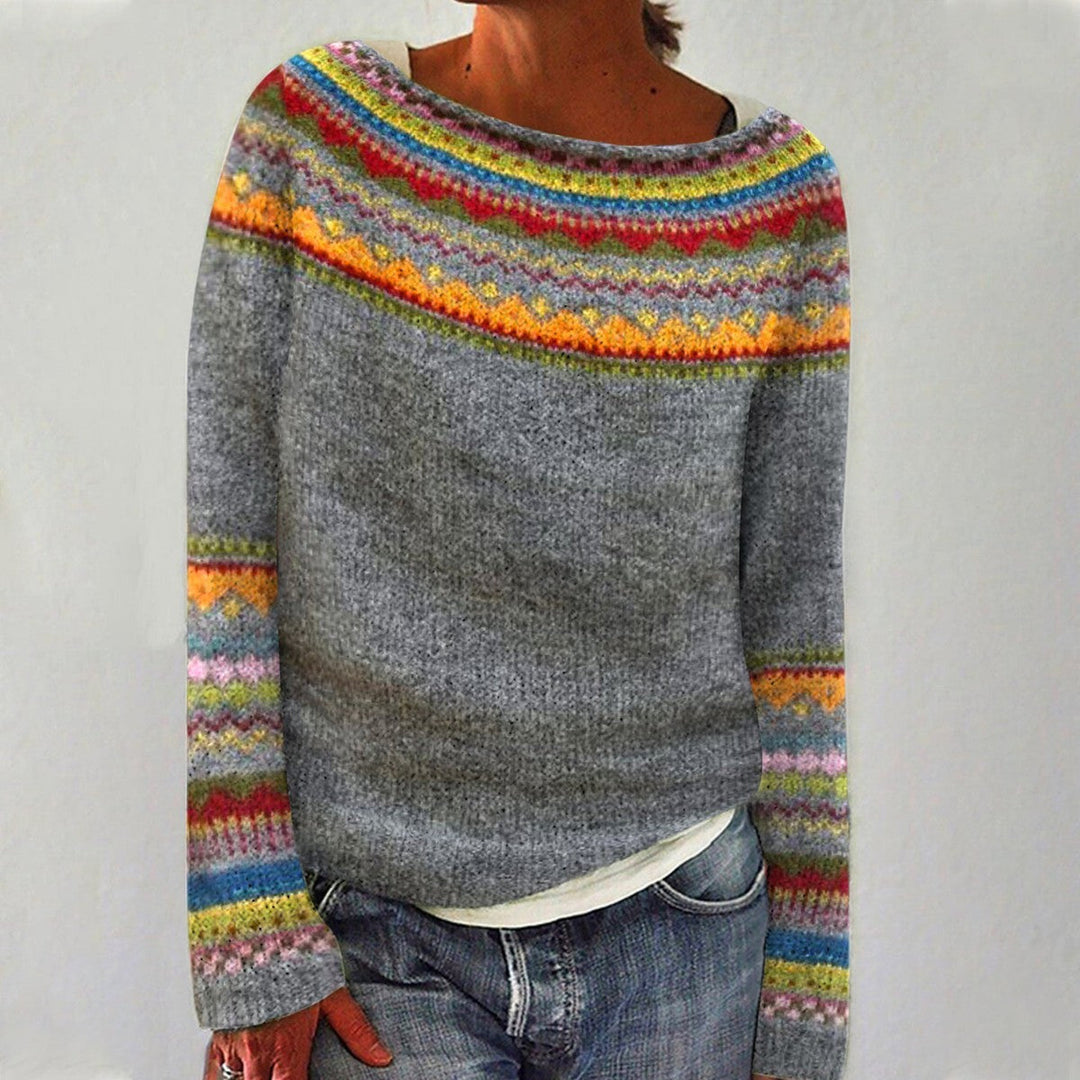A Vintage Knit Sweater for Women