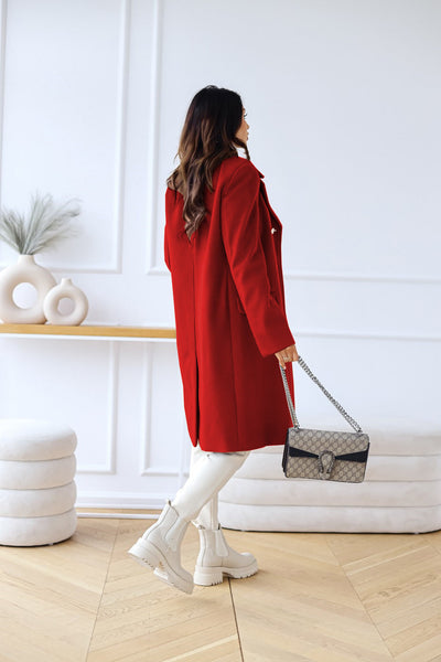 Double-Breasted Coat for Women