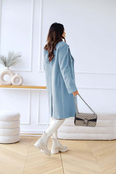 Double-Breasted Coat for Women