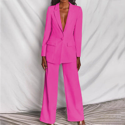 Elegant Blazer and Trouser Set