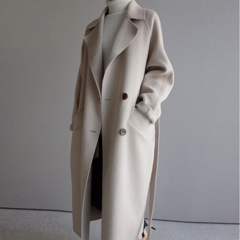 Long Wool Coat for Women