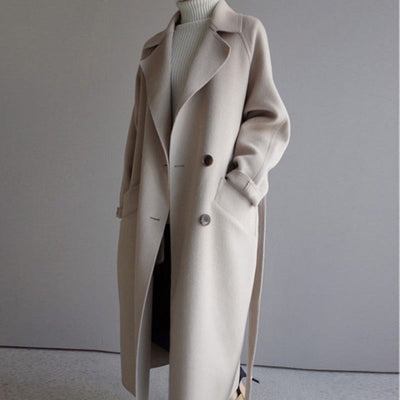 Long Wool Coat for Women