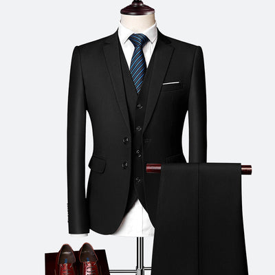 3-Piece Formal Men's Suit Set