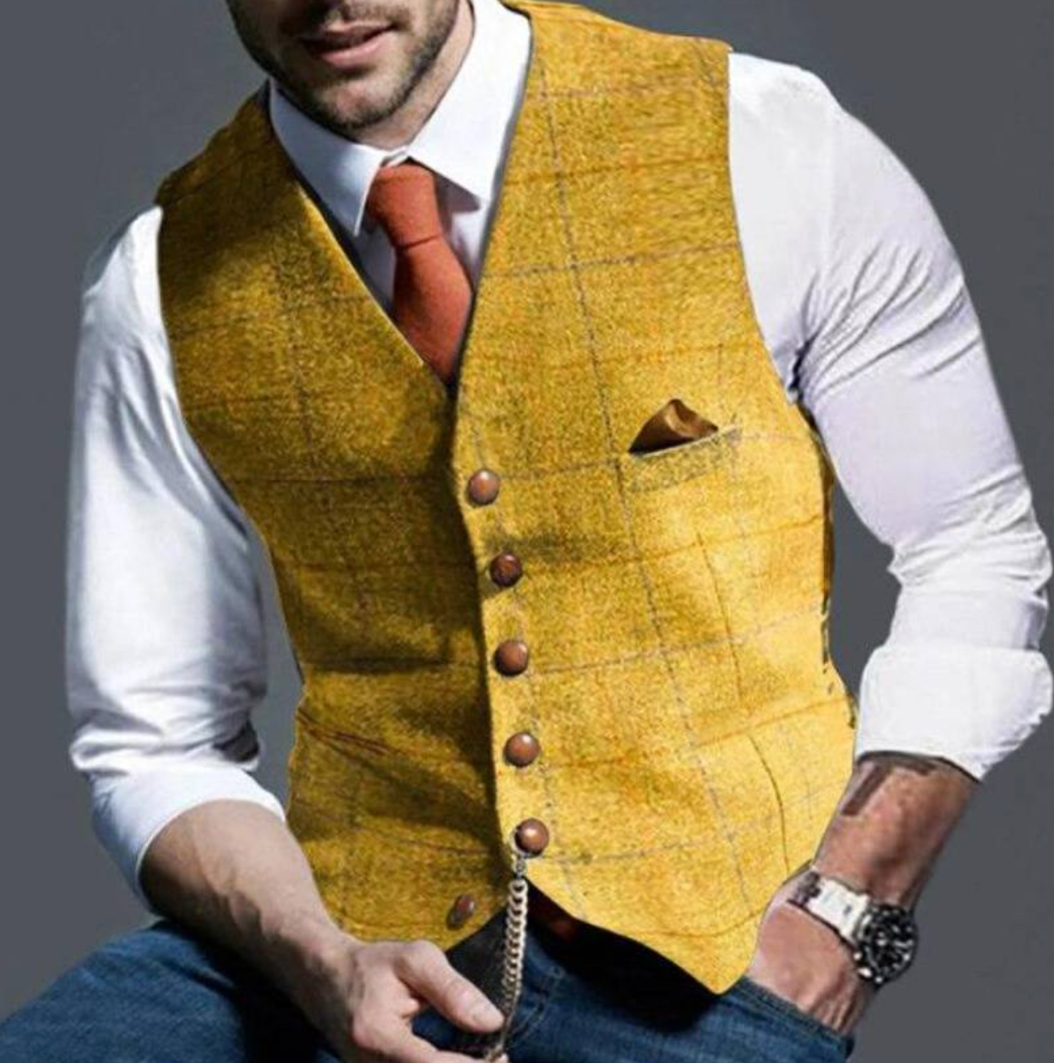 Men's Vintage Vest