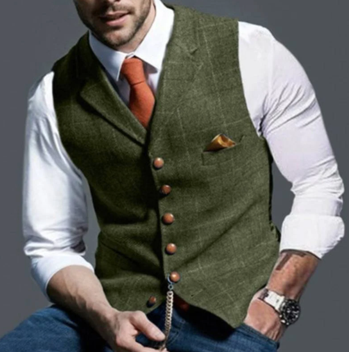 Men's Vintage Vest