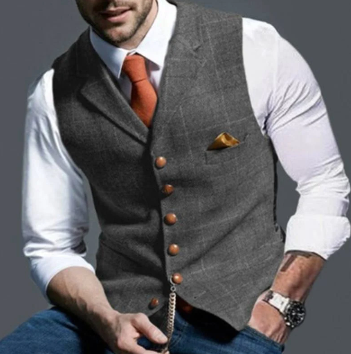 Men's Vintage Vest