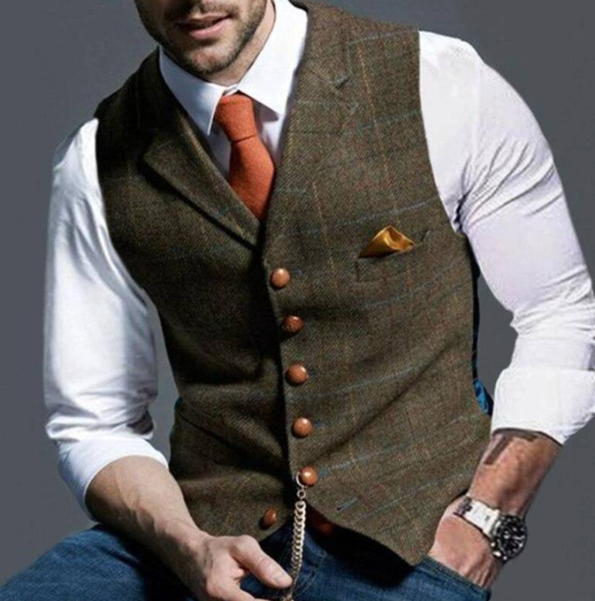 Men's Vintage Vest