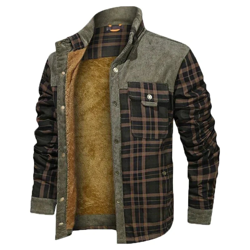 Winter Jacket with Lining for Men