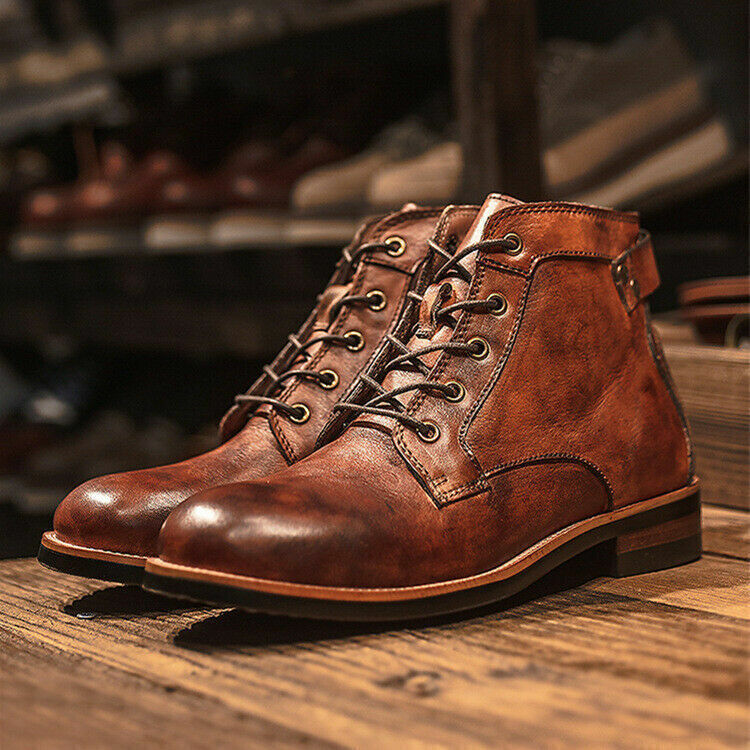 Men's Leather Boots