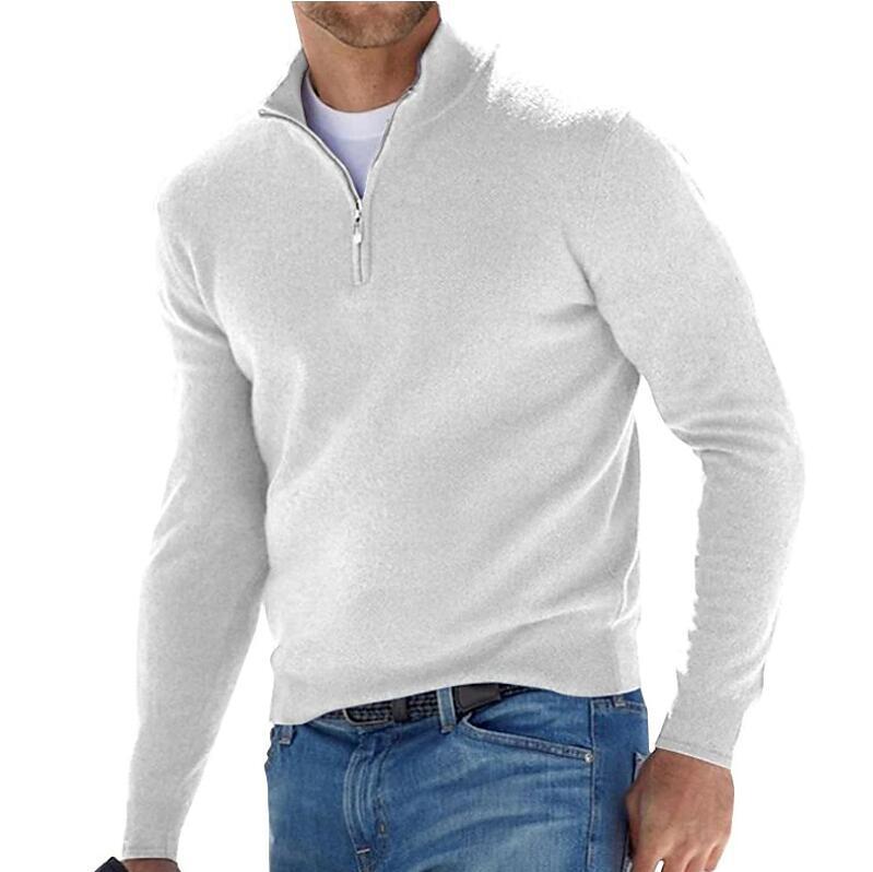 Men's Zip-Up Sweater