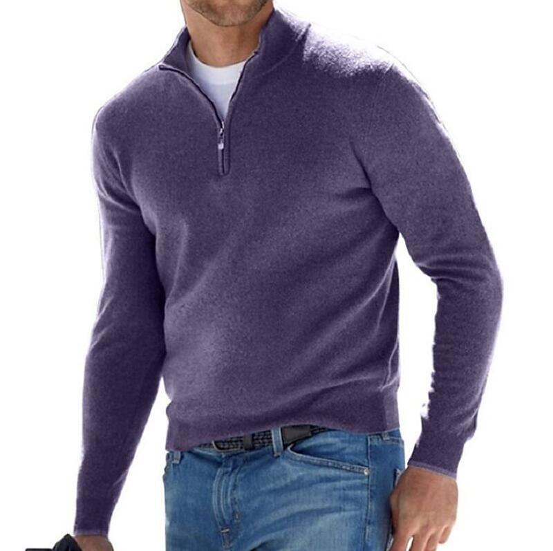 Men's Zip-Up Sweater