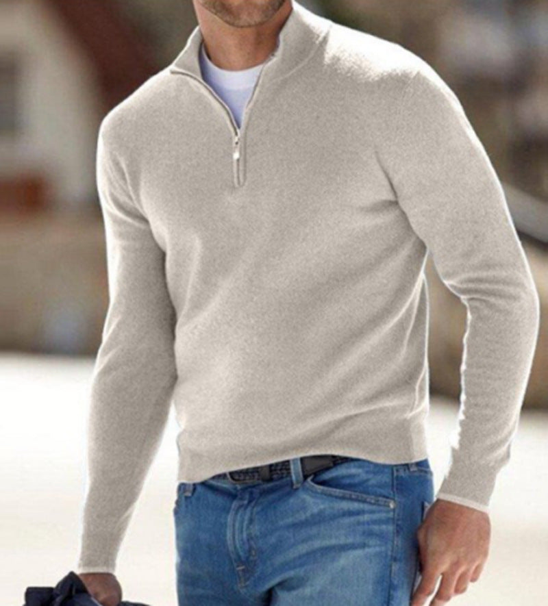 Men's Zip-Up Sweater