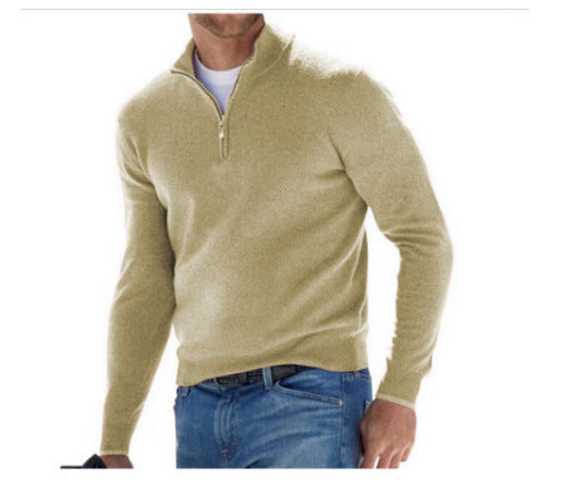 Men's Zip-Up Sweater