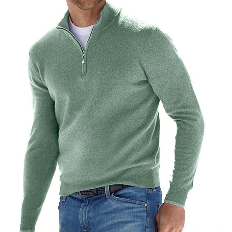 Men's Zip-Up Sweater