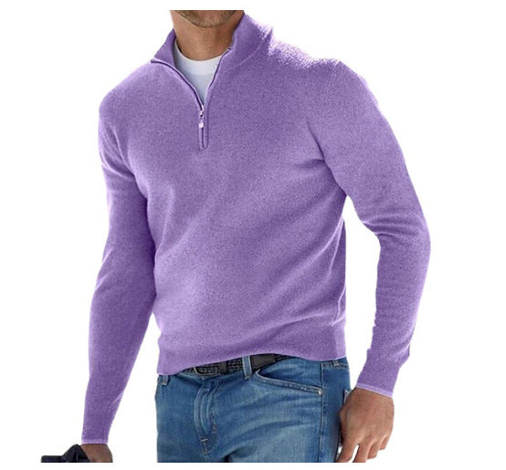 Men's Zip-Up Sweater