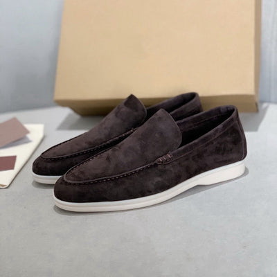Elegant Casual Suede Men's Slippers