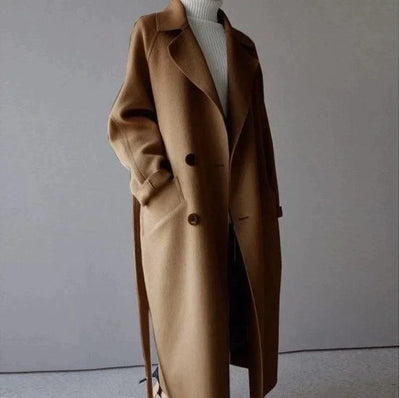 Long Wool Coat for Women
