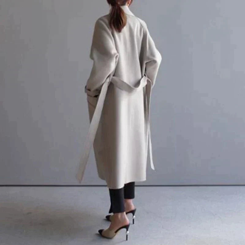 Long Wool Coat for Women