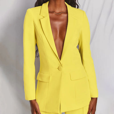 Elegant Blazer and Trouser Set
