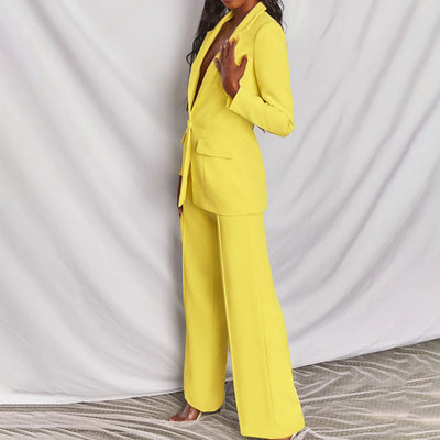Elegant Blazer and Trouser Set