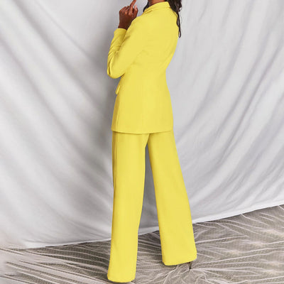 Elegant Blazer and Trouser Set