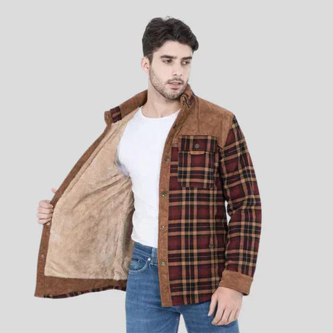 Winter Jacket with Lining for Men