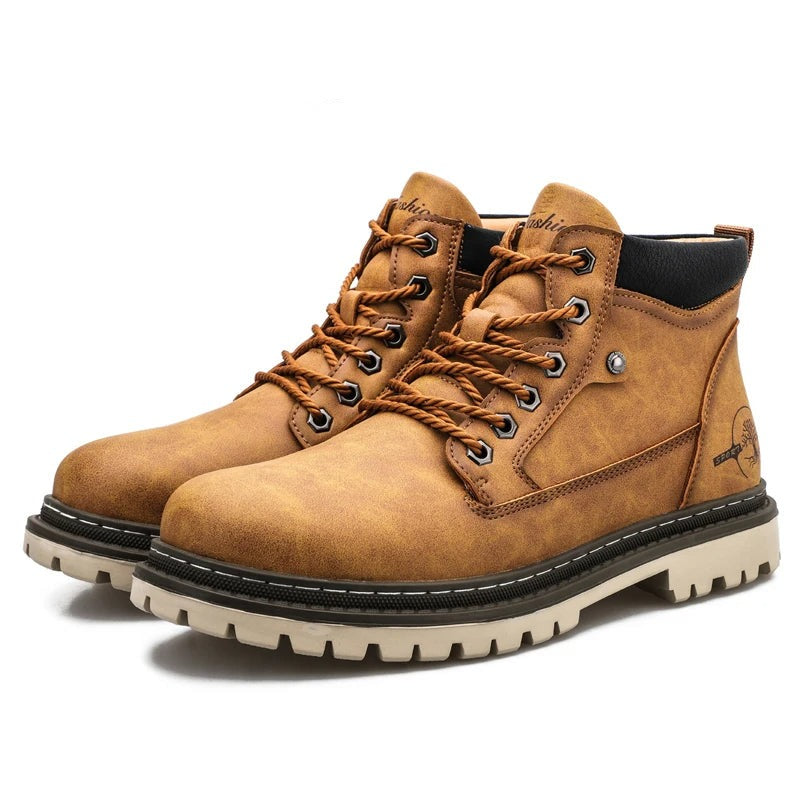 Casual Lace-Up Boots for Men