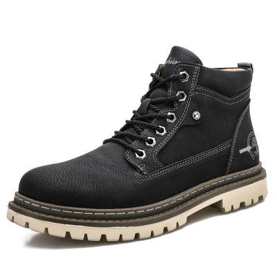 Casual Lace-Up Boots for Men