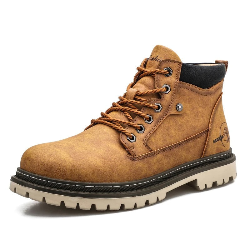 Casual Lace-Up Boots for Men
